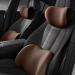 Auto Neck Pillow - Soft Memory Cotton Car Headrest Cushion | Brown Car Accessories - Buy Online on GoSupps.com