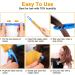 URAQT Hair Rollers for Long Hair 24Pcs 50cm Hair Curlers No Heat Spiral Curls Wave Hair Curlers Styling Kit with Styling Hooks for Women Girl Healthy DIY Hairstyle 50 cm (Pack of 24) - Buy Online on GoSupps.com