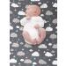 COSMOPLUS Stretch Fitted Mini Crib Sheets 2 Pack for Pack n Play - Ultra Soft Whale/Cloud Design - Buy Online on GoSupps.com