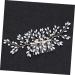 DOITOOL Rhinestone Barrettes Bridal Headpiece Rhinestone Hair Clip Wedding Hair Comb Rhinestone Wedding Headpiece Wedding Hair Pins Bridal Side Comb Bride Crystal Accessories - Buy Online on GoSupps.com