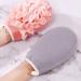 2PCS Pink Exfoliating Shower Gloves & Flower Bath Ball - Deep Cleaning Body Pad for Spa & Bathhouses - Buy Online on GoSupps.com