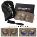 IMAKEUPNOW Makeup Practice Face Board 3D Realistic Pad with Cleaning Brush for Makeup Artist Board Makeup Practice  Eyeshadow Eyeliner Eyebrow Lash mapping Realistic Face Skin Eye Make up Practice Model for Self-taught o...
