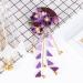 FRCOLOR Japanese Kimono Flower Hair Clips - Purple Bridal Kanzashi Hair Accessories for Women and Girls - Buy Online on GoSupps.com