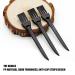 Mini Shaver Cleaning Brushes - Nylon Hair Razor Cleaner with PP Handle for Effortless Grooming - Buy Online on GoSupps.com