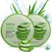 2 300 ml organic aloe vera gel - Anmi Natural Moisturizing Cream moisture cream for body hair care of sunburn repair scars soothing and anti -inflammatory 300 ml (2 pack)