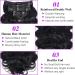 Hair Extensions Clip In Hair Extensions Real Human Hair 8 Pieces 18Clips Glueless Body Wave Hair For Black Women Brazilian Remy Hair Double Wefts Hairpiece (Size : 14inches Color : 120g) 14inches 120g - Buy Online on GoSupps.com
