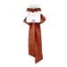 Kristin Ess Rust Scrunchie & Scarf Set - Chic Hair Accessories - Buy Online on GoSupps.com