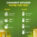 Lipton Pack Th Vert classique Origine Asie Th vert menthe Infusion Froid ou Chaud Ingr dients d'Origine 100% Naturelle 120 sachets - Buy Online on GoSupps.com