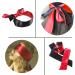 Muf Satin Eye Mask - Soft Smooth Blindfold for Travel, Nap, Meditation - 2 Pack (Black and Red) - Buy Online on GoSupps.com