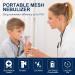 Portable Handheld Nebulizer for Travel & Home Use - Quiet, Cool Steam Inhaler for Adults & Kids - Pink - Buy Online on GoSupps.com