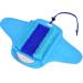 Foot Scrubber for Shower with Pumice Stone Foot Brush Foot Cleaner Foot Exfoliator with Floor Suction Cup Foot Spa Massager without Bending in Shower Dead Skin & Callus Remover - Foot Care