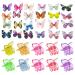 24 Butterfly Hairpins 10 Butterfly Clips Girls Butterfly Hair Accessories Girls Decorative Butterfly Hairpins Hair Snap Butterfly Clips