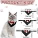 Hacraho Red Formal Tuxedo for Dogs & Cats - Cotton Neckerchief Wedding Collar with Fly & Tie Size L - Buy Online on GoSupps.com