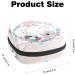 GIAPB Period Bag | Sanitary Napkin Storage & Travel Makeup Pouch | Bear Rabbit Cat Design | Color1584 - Buy Online on GoSupps.com