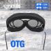 Buy KTEBO Ski Goggles for Men & Women | UV Protection Anti-Fog Mirrored | Perfect for Glasses Wearers - Silver Color - Buy Online on GoSupps.com