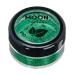 Biodegradable Eco Glitter Shakers by Moon Glitter - Green - Cosmetic Bio Festival Makeup Glitter for Face Body Nails Hair Lips - 5g