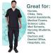 Natural Uniforms Men's Workwear Uniform Set | Comfortable Fit, 8 Pocket | Medium Black - Buy Online on GoSupps.com