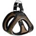 HUNTER HILO COMFORT harness for small dogs with mesh material and reflective elements brown ML Brown ML