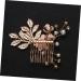 Pearl Hair Comb Tiara Bridesmaids Accessories Veil Hair Comb Bride Comb Wedding Bride Hair Accessories Hair Comb for Bride Rhinestone Hair Comb Rhinestone Comb FRCOLOR - Buy Online on GoSupps.com