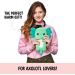 Mint Axolotl Microwavable Heating Pad - Cute Kawaii Plushie for Women and Kids - Hot/Cold Therapy Stuffed Animal - Perfect Axolotl Gift - Buy Online on GoSupps.com