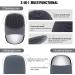Faiyi 3-in-1 Electric Silicone Face Cleansing Brush | IPX7 Waterproof Facial Massager | USB Rechargeable for Deep Cleaning & Exfoliating - Grey - Buy Online on GoSupps.com