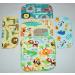Eco-Friendly 2 Ply Printed Flannel 8x8 Inches Little Wipes Set - Safari Babies (Pack of 5) - Buy Online on GoSupps.com