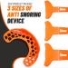 Advanced Stop Snoring Mouthpiece Kit: 3 Sizes Patent-Pending Guard Snore Reduction Technology Comfortable & Safe No Molding Needed - Buy Online on GoSupps.com