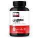 FORCE FACTOR L-Glutamine 1000mg Tablets Glutamine for Muscle Recovery Healthy Muscle Function and Immunity Vegan Non-GMO 100 Tablets