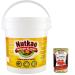 Italian Gourmet E.R. Nutkao Nocciola Cream XXL Nougat Hazelnut Cream Bucket of 6 kg + Gourmet Italian Pulp Pulp 400 g
