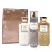 Bath and Body Work PURE WONDER 3 Piece Decorative Gift Box Set - Fragrance Mist - Shower Gel and Body Lotion - Full Size Pink