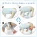 Buy Hjumarayan Dog Body After Op - Breathable Castration Medical Body for Small to Large Dogs - Sky Blue XXL - Buy Online on GoSupps.com