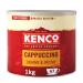 Kenco Cappuccino Instant Coffee Tin 1 kg 6 x 1 kg Cappuccino 1 kg (Pack of 1)