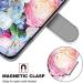 Premium Nadoli Leather Phone Case for Samsung Galaxy J6 Plus - Colorful Pink Bouquet Magnetic Stand & Card Box Wallet - Buy Online on GoSupps.com