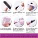 10 Rolls Flower Print Nail Foil Transfer Stickers - Colorful Floral Pattern Sheets for DIY Nail Decoration | Makartt Nail Art Design Tool - Buy Online on GoSupps.com