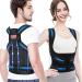 Posture Corrector for Women and Men - Adjustable Back Brace for Pain Relief - Enhances Posture and Provides Lumbar Support - Upper and Lower Back Straightener - Breathable Back Support (Medium)