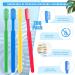 200 Pack Individually Wrapped Disposable Soft Bristle Toothbrushes - Ideal for Travel, Hotel, Camping - No Water Needed - 4 Colors - Buy Online on GoSupps.com