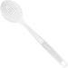 Manicare White Plastic Bath Brush - Exfoliating Long Handled Spa Shower Brush for Circulation, Cellulite, and Dry Skin - Back and Body Scrubber - Buy Online on GoSupps.com