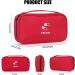 FYY Empty First Aid Bag - Portable Red Medical Organizer for Travel, Camping, Hiking, Home & Office - Buy Online on GoSupps.com