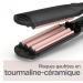 BaByliss The Crimper Crimping Iron - 10 Temperature Settings up to 210 C Automatic Switch-off Pink Black 2165CE - International Shipping Available - Buy Online on GoSupps.com