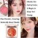 Embossed Smooth Powder Blush Palette For Cheeks Embossed Girl Blush Matte Face Powder Blush Palette For All Skin (Orange #2) Orange 28.35 g (Pack of 1) - Buy Online on GoSupps.com