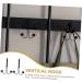 FELTECHELECTR 2 Pcs Coat Hook Behind Door Keychain Hook Door Coat Clothes Hook Hat Hook On The Door Entrance Wall - Buy Online on GoSupps.com
