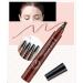 Long-Lasting Waterproof Eyebrow Microblading Pen | Grayish Brown | 4 Point Brow Pen for Natural, Smudge-proof Eye Makeup - Buy Online on GoSupps.com