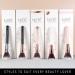 Nir Beauty 15-Part Vegan Make-Up Brush Set | Award-Winning Professional Brushes with Case Sponge Cleaner & Gift Box | Black & Silver - Buy Online on GoSupps.com