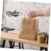 Holibanna Coffee Metal Pendant Decor Black Artwork Tea Bar Sign Iron Craft Ornaments Wrought Iron Wall Hanging - Buy Online on GoSupps.com