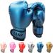 Luniquz Boxing Gloves for Kids Youth, 4 6 8 oz Punching Bag Gloves for Boys Girls Sparring, 6 OZ Blue