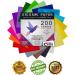 Origami Paper 200 Sheets - 2-inch Square Sheets - 20 Colors - Arts and Crafts - Includes 100 Design E-Book - Buy Online on GoSupps.com