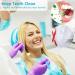 Interdental Soft Dental Brushes 40 Count Pack for Cleaning Gaps Between Teeth (0.8mm with Floss Picks) - Buy Online on GoSupps.com