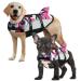 Alagirls size adjustable dogs life jacket with rescue handle dog swimming jacket for swimming navigation booting aladlj001 pinkcamo xxl XXL: 74-84cm (chest circumference) pink camouflage