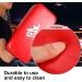 Alomejor Boxing Pads Punch PU Leather Kick Target Pad for MMA Martial Arts Training (Red) - Buy Online on GoSupps.com