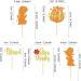 Keaziu 25 Pack Happy Thanksgiving Cupcake Toppers Give Thanks Cupcake Picks For Thanksgiving Theme Cake Decorations Birthday Party Thankful Dinner Supplies Bless - Buy Online on GoSupps.com